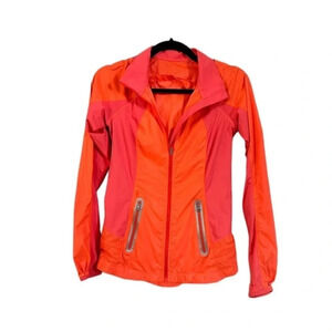 Lululemon Women's Nothin But Run Jacket Rain & Water Resistant in Flare Sz 2 GUC